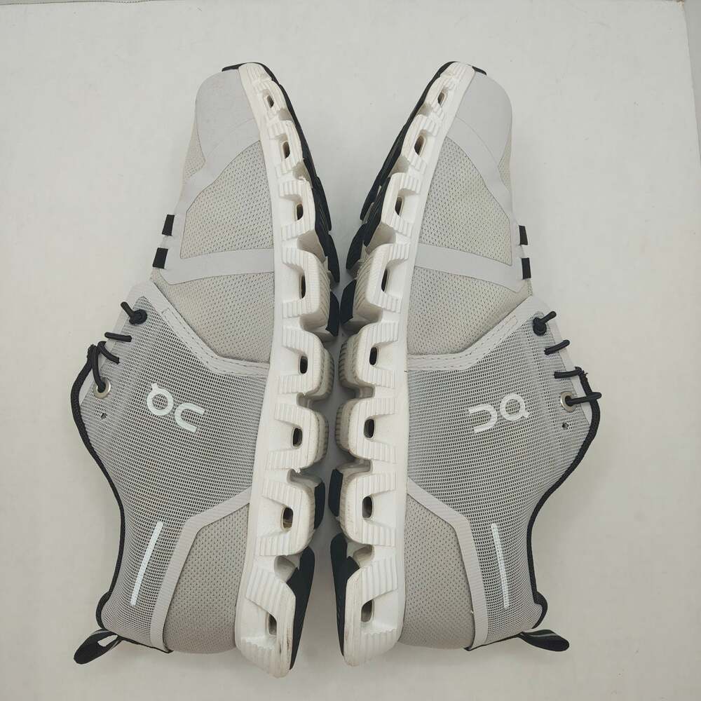On Cloud 5 Waterproof Womens Size 8 Running Shoes Glacier Grey White - Picture 6 of 10